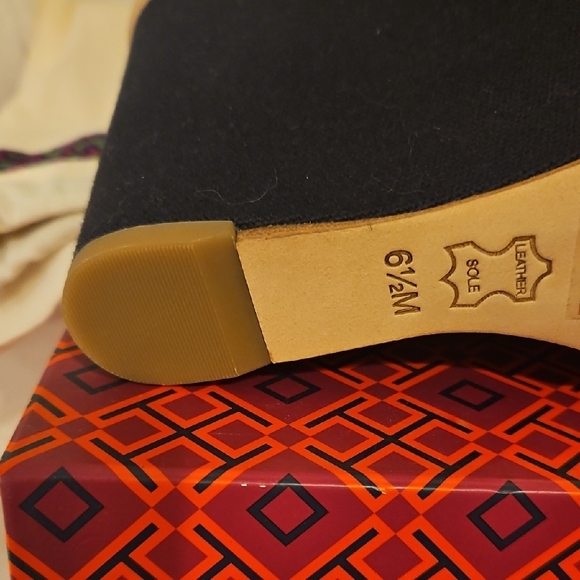 Tory Burch Multicolor Floral Wedges - Picture 2 of 5